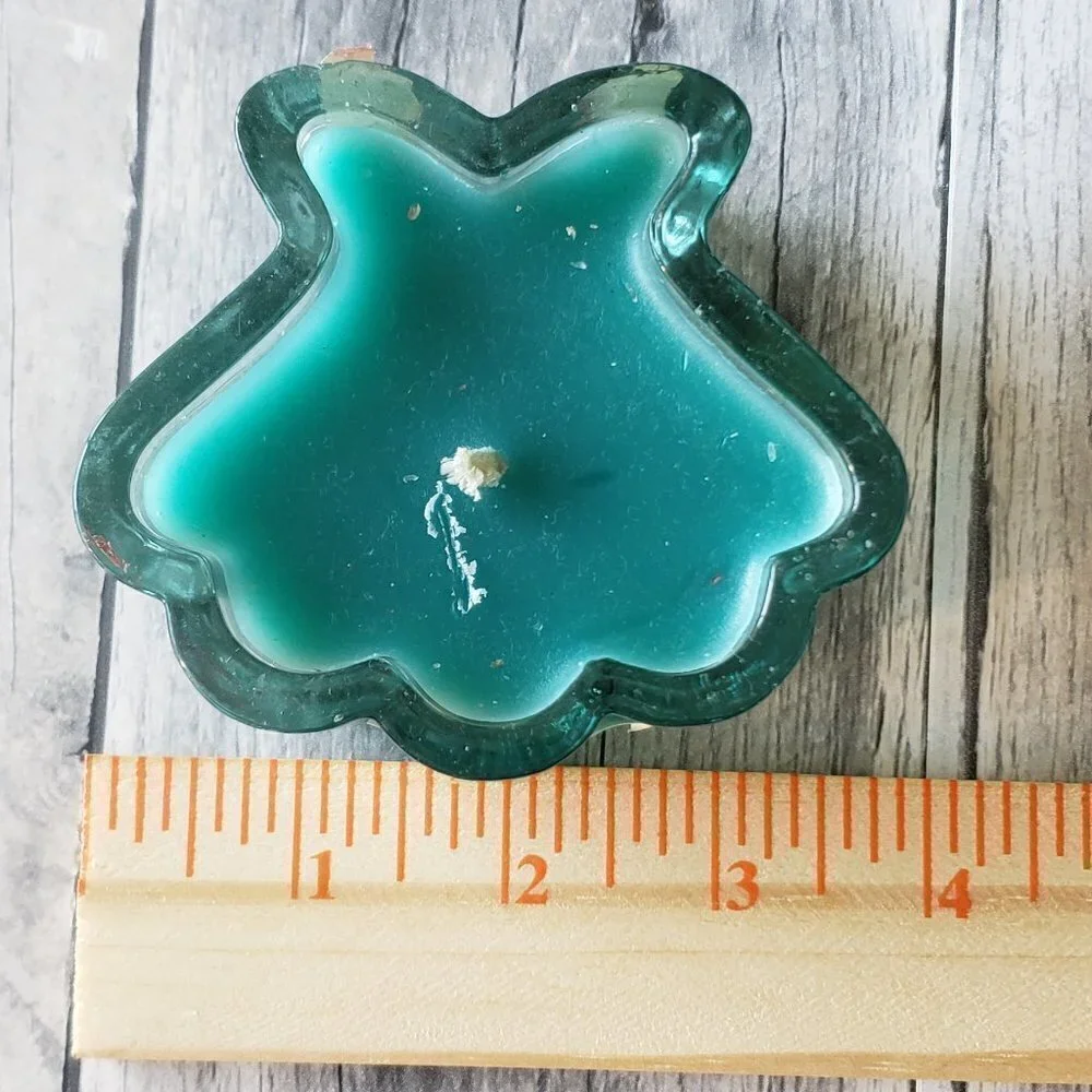 (Set of 4) Boston Warehouse Trading Glass Seashell Candles